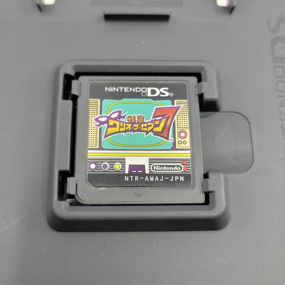 Kaitou Wario The Seven (Nintendo DS) JAPANESE Video Game w/ Stickers 0259